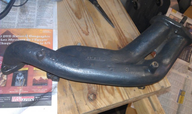 bmw,1600gt,ponçage,peinture,collecteur,echappement