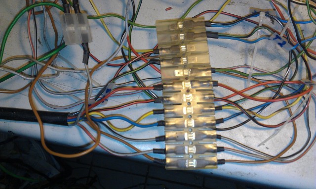 tableau,bord,cosse,electrique,câble